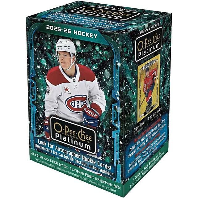 2026 Upper Deck OPC Platinum Hockey Blaster - Mastermind Toys___256669