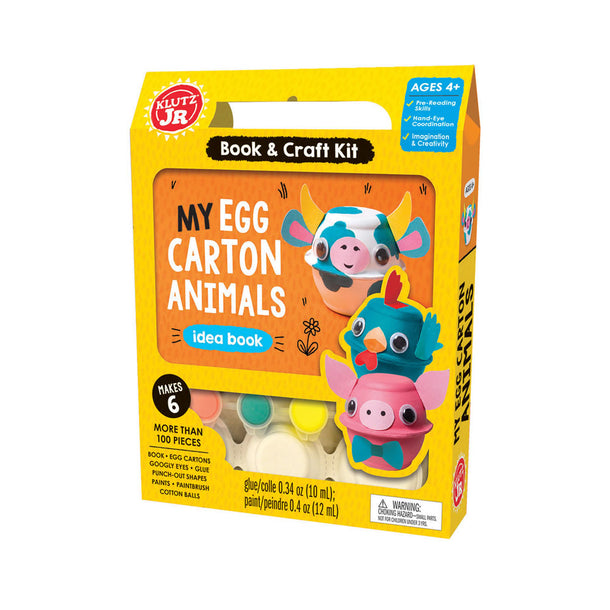 Klutz Jr My Egg Carton Animals Book