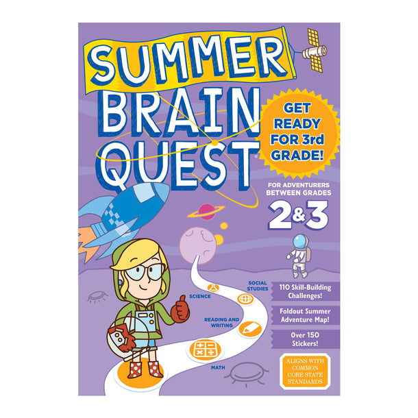 Summer Brain Quest Between Gr 2 & 3 Book