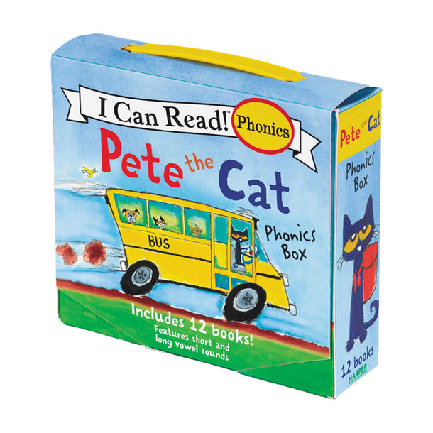 Pete the Cat Phonics 12 Book Box