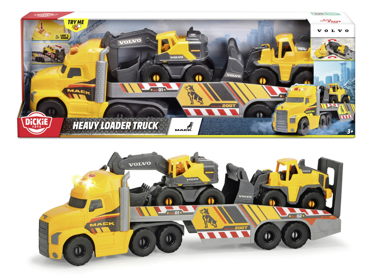 Dickie Toys Mack/Volvo Heavy Loader Truck