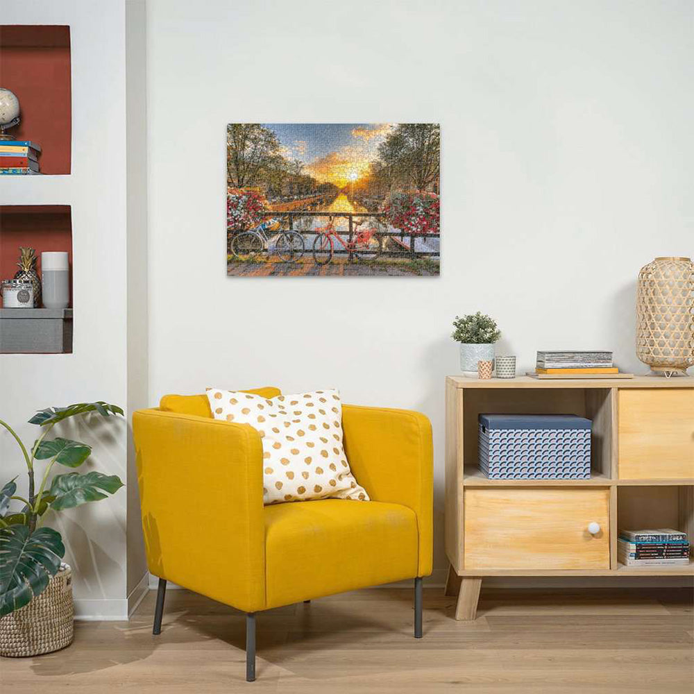 Bicycles in Amsterdam 1000pc Puzzle