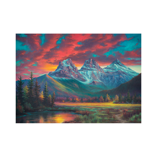 Ravensburger Canadian Collection: Alberta's Three Sisters 1000pc Puzzle