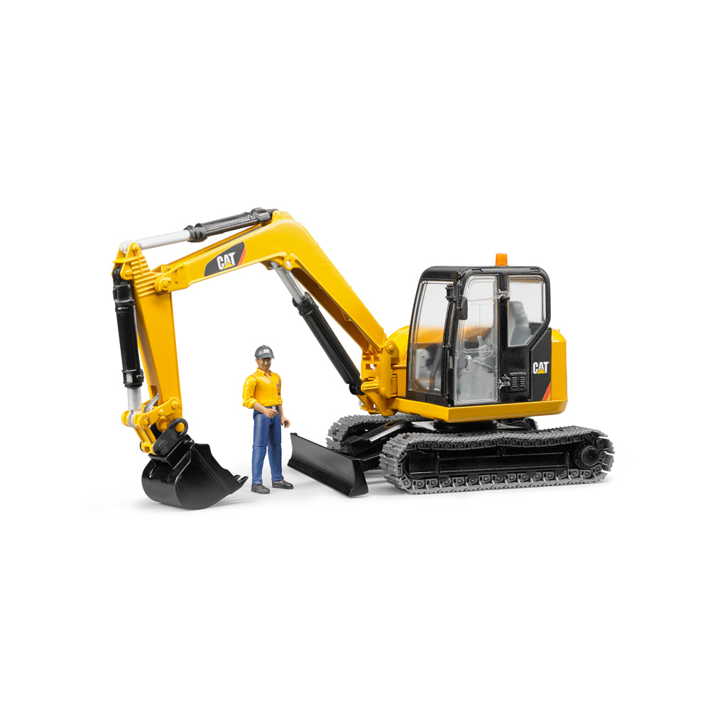 Bruder CAT Mini Excavator w/ Worker