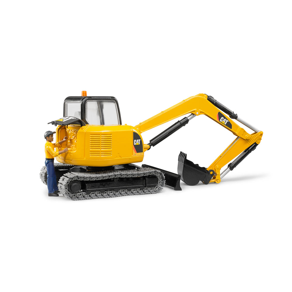 Bruder CAT Mini Excavator w/ Worker