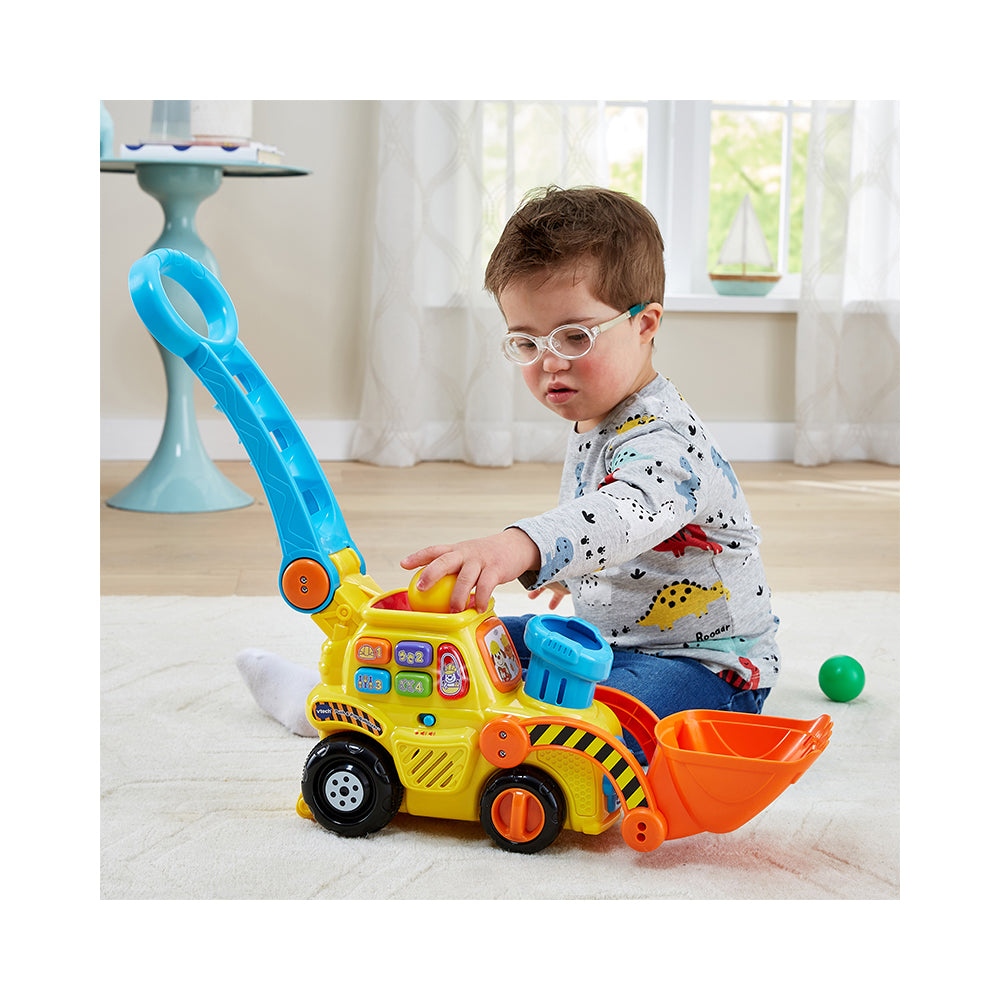 VTech Push and Pop Bulldozer