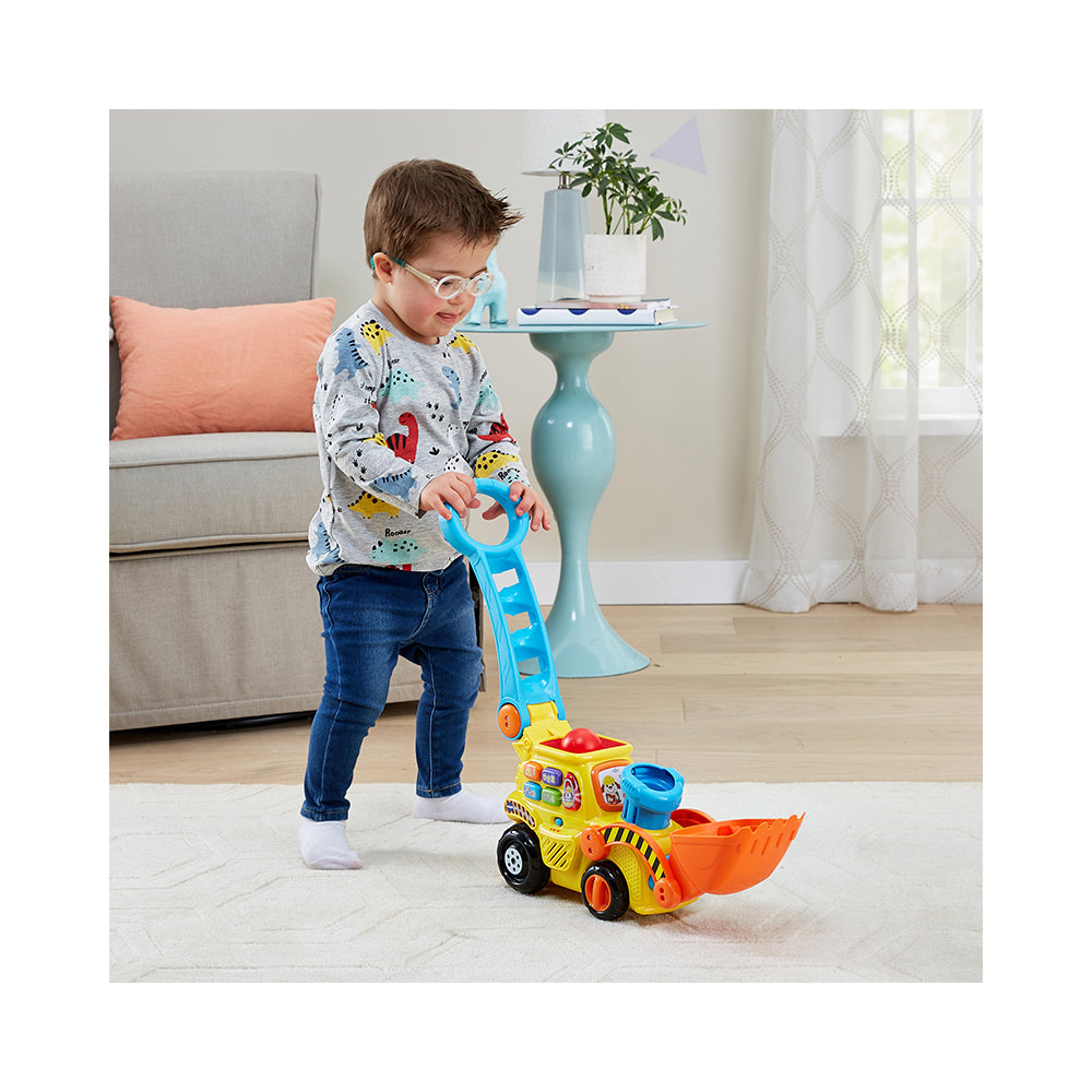 VTech Push and Pop Bulldozer