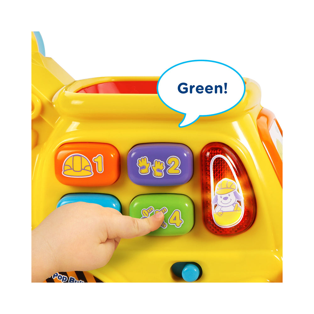 VTech Push and Pop Bulldozer