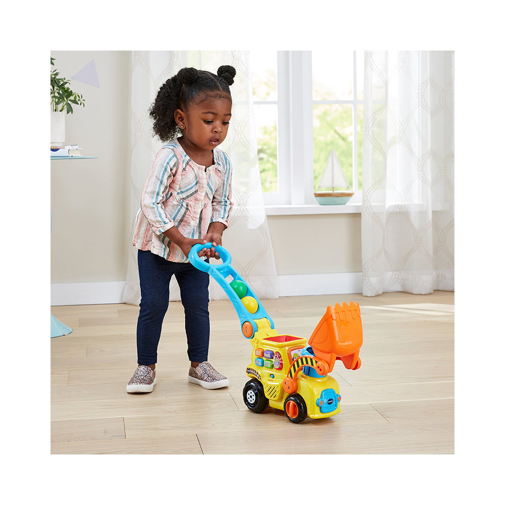 VTech Push and Pop Bulldozer