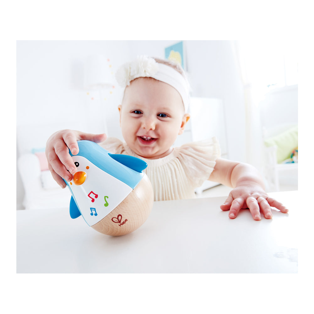 Hape Penguin Musical Wobbler Mastermind Toys