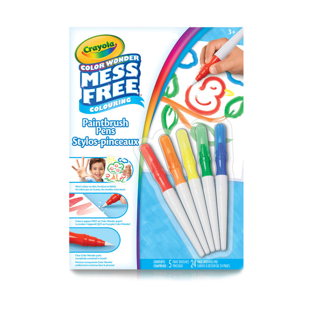 Crayola Colour Wonder Mess Free Paintbrush Pens