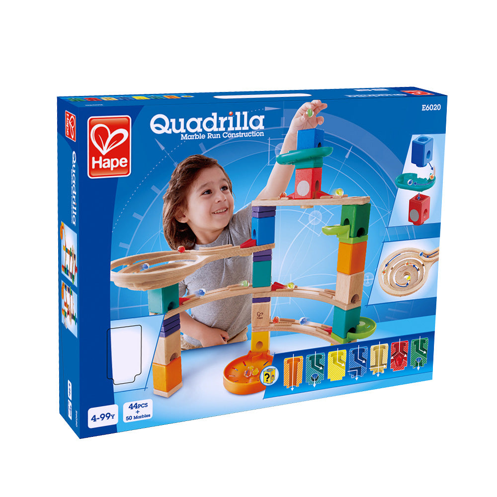 Hape Quadrilla Cliffhanger Marble Run Mastermind Toys