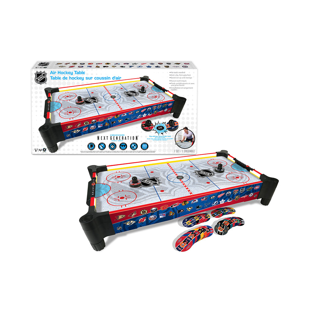 NHL 27" Wood Tabletop Air Hockey Mastermind Toys