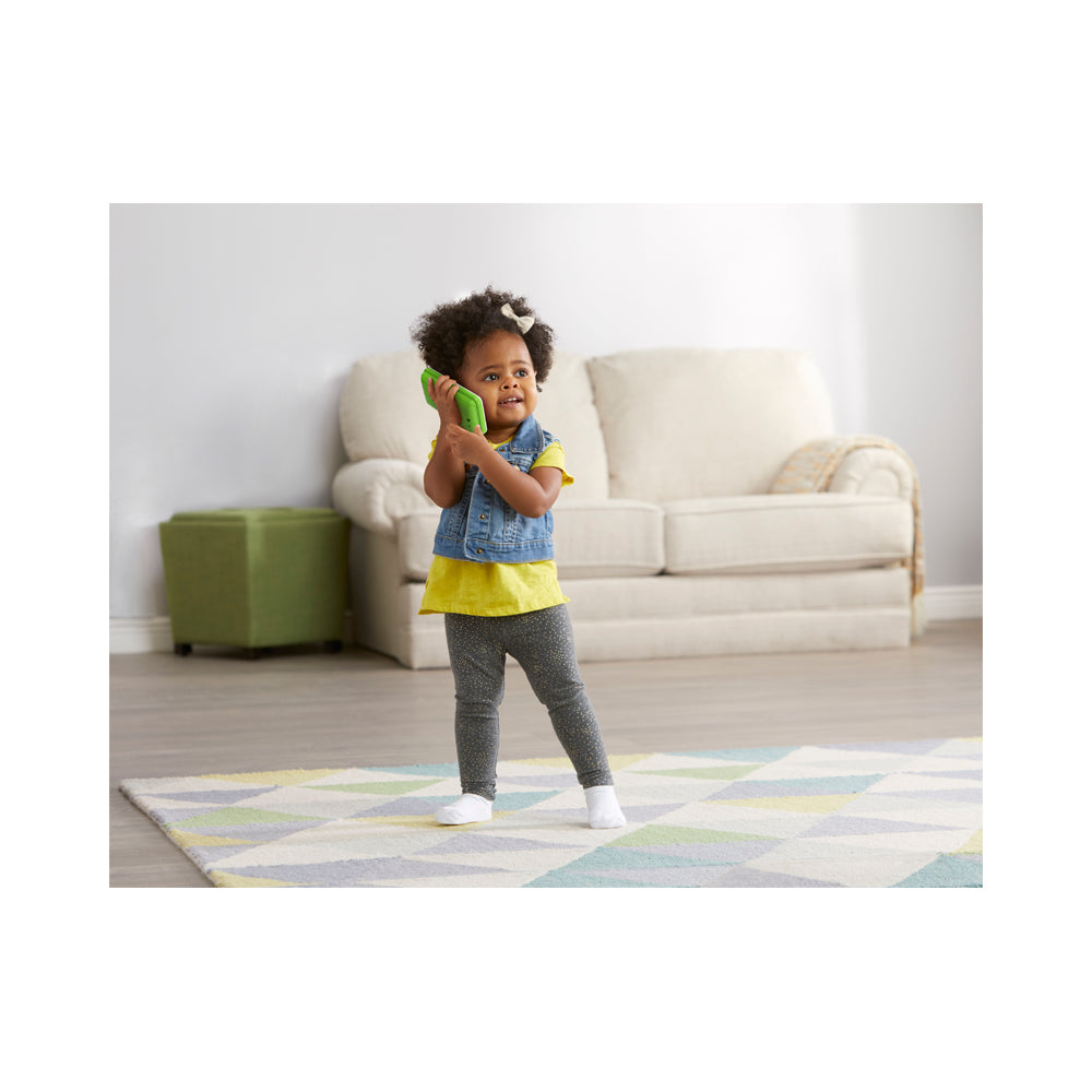 Chat & Count Emoji Phone Green