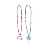 Great Pretenders Rainbow Lolly Necklace