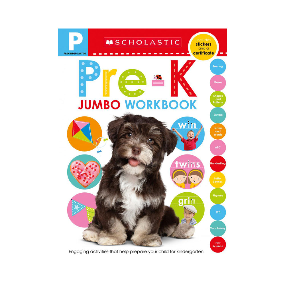 Pre-K Jumbo Workbook