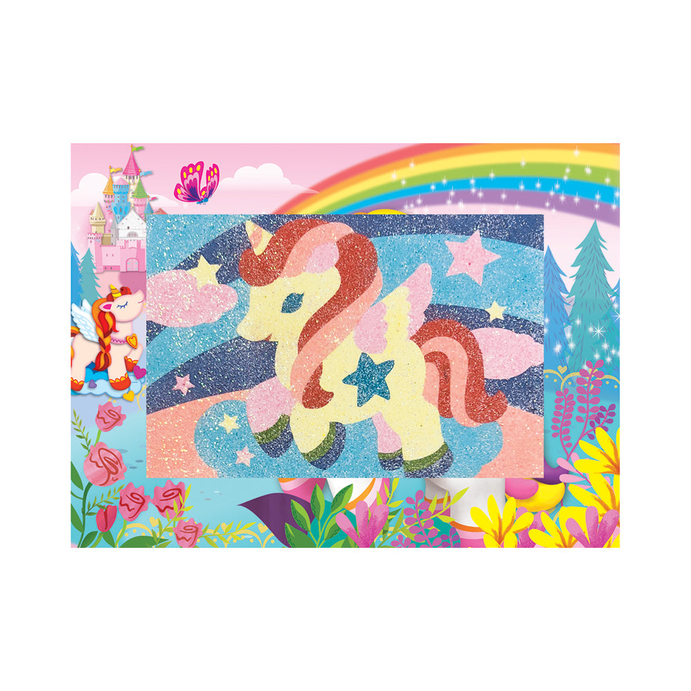 4M My Unicorns Glitter Sand Art Mastermind Toys