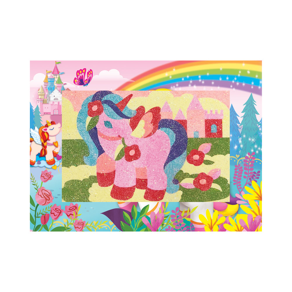 4M My Unicorns Glitter Sand Art Mastermind Toys