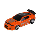Mini RC Orange Race Car 1:64 Scale