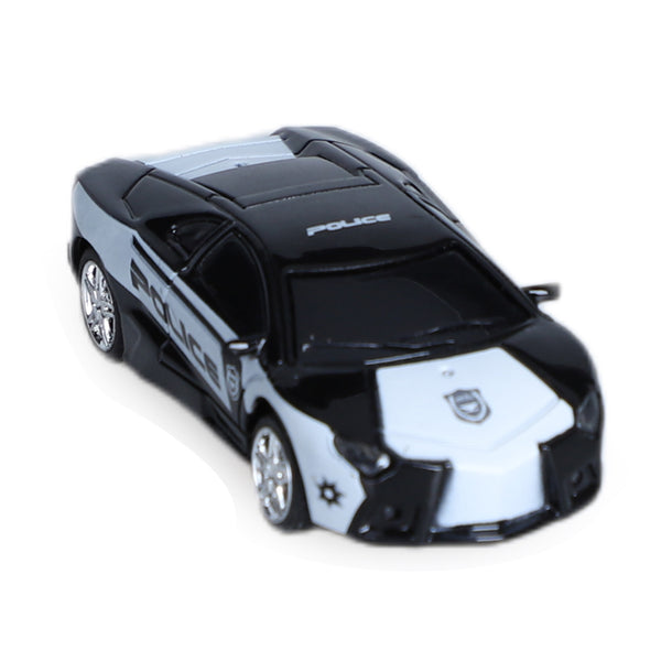 Mastermind Toys Mini Remote Control Police Car 164 Scale