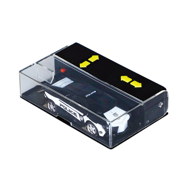 Mastermind Toys Mini Remote Control Police Car 1:64 Scale