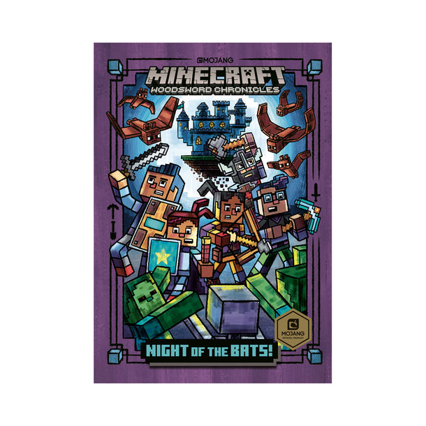 Minecraft Woodsword Chronicles #2: Night of the Bats! Book