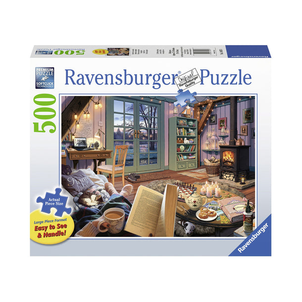 Ravensburger Cozy Retreat 500pc Puzzle