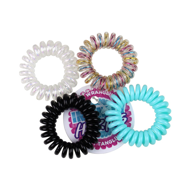 Mastermind Toys Infinity Hair Ties 4 Pack Assorted