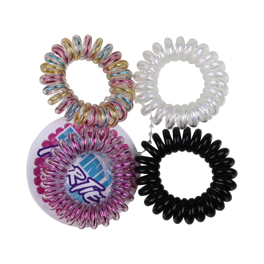 Mastermind Toys Infinity Hair Ties 4 Pack Assorted