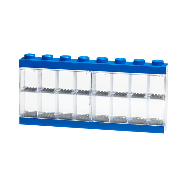 LEGO 16 Minifigure Blue Display Case