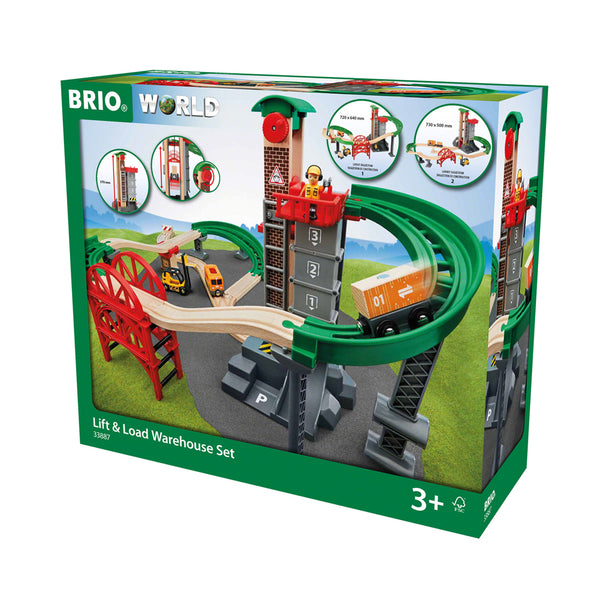 BRIO World Lift & Load Warehouse Set