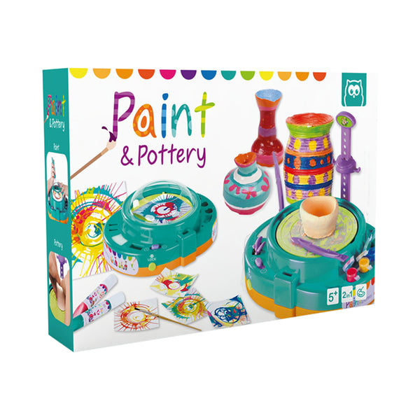 Owl Toys Paint & Pottery Set Mastermind Toys