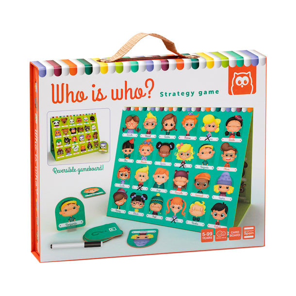 Owl Toys Who is Who? 2-in-1 Strategy Game