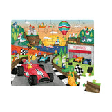 Owl Toys Racing Cars 36pc Puzzle