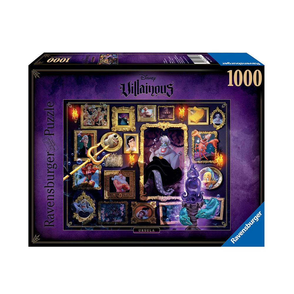 Disney Villainous Ursula 1000pc Puzzle