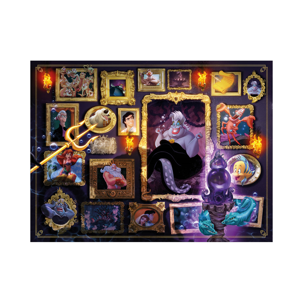 Disney Villainous Ursula 1000pc Puzzle