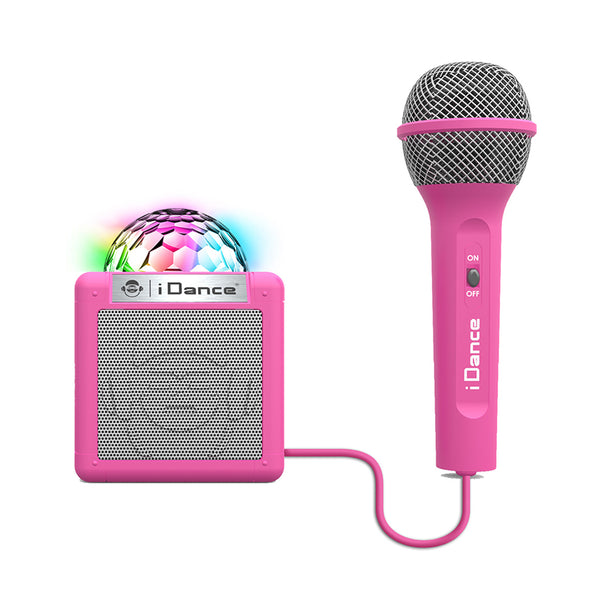 iDance Cube Sing Portable Speaker System with Party Lights