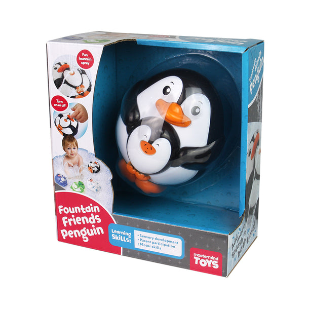 Mastermind Toys Baby Fountain Friends Penguin Bath Squirter