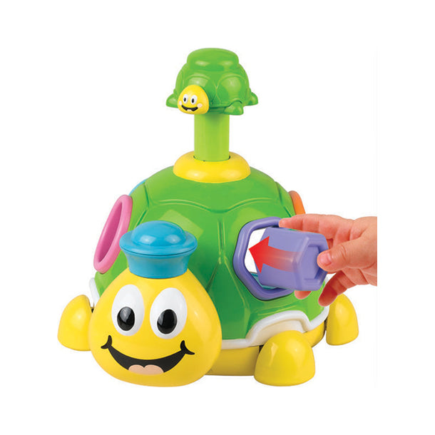Mastermind Toys Baby Shimmy Shell Shape Sorter Turtle