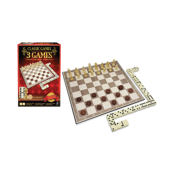 Classic Games 3-in-1 Games Collection