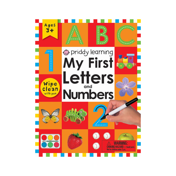 Priddy Learning: My First Letters and Numbers Wipe-Clean Workbook