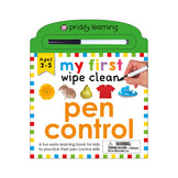 Priddy Learning: My First Wipe Clean: Pen Control