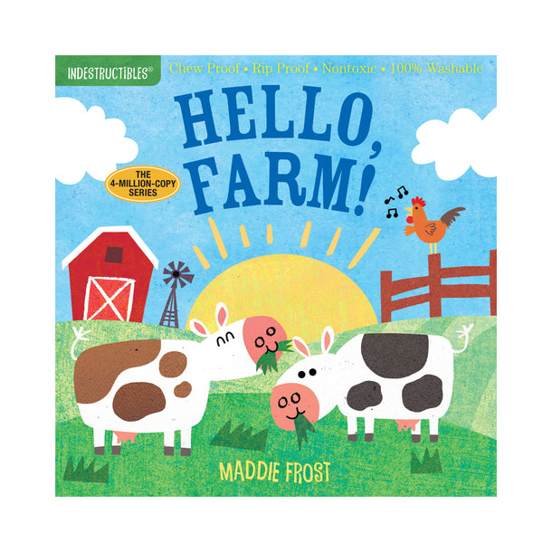 Indestructibles: Hello, Farm! Book