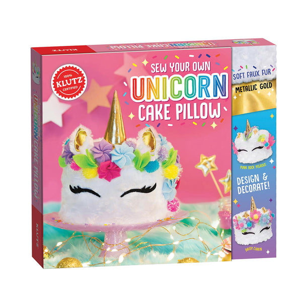 Klutz Sew Your Own Unicorn Cake Pillow Book