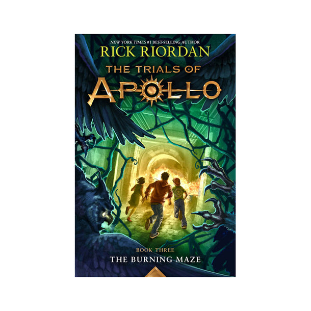 The Trials of Apollo #3: The Burning Maze Book