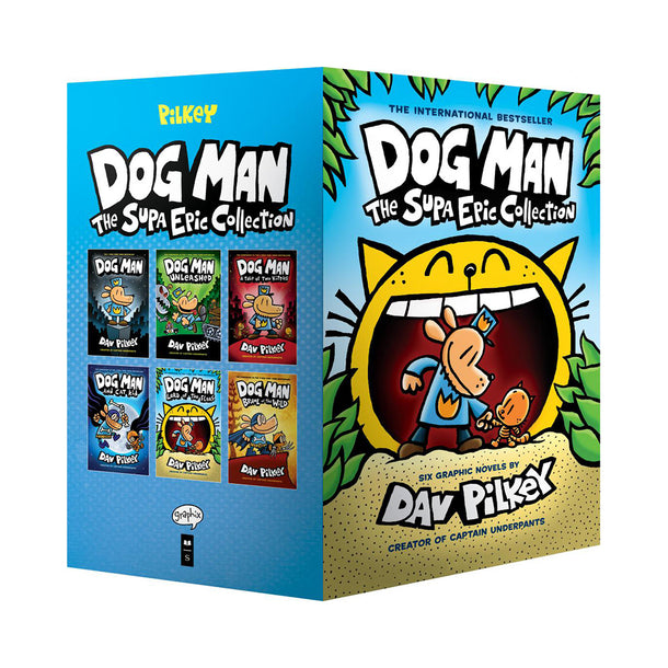 Dog Man: The Supa Epic Collection Books 1-6 Book