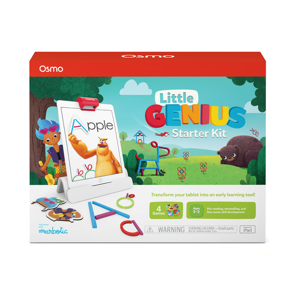 Osmo Little Genius Starter Kit for iPad Preschool Learning Toy (Base Included)