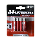Mastercell 8 AAA Batteries