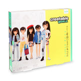 Creatable World™ Deluxe Character Kit Customizable Doll - Black Straight Hair