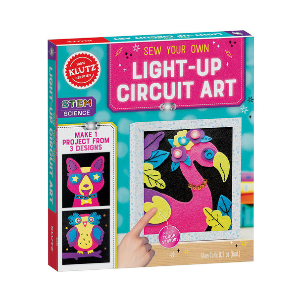Klutz Sew Your Own Light-Up Circuit Art Book